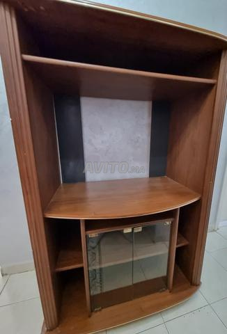 Meuble TV en bois style classique, en bon état - 2