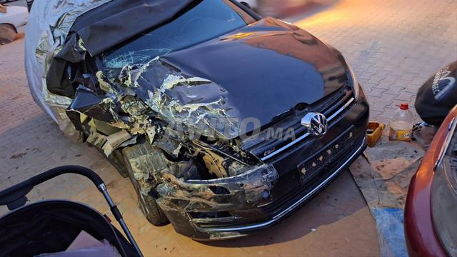 Golf 7 accidentée - 2