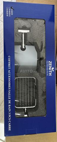 Pack 3 accessoires inox chromé - 2