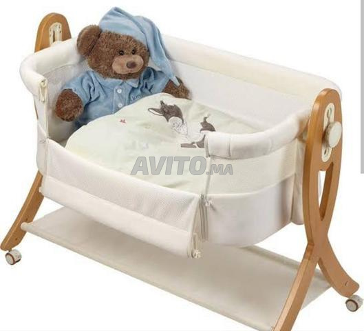 سرير أطفال هزاز Babygo Side by Side - 2