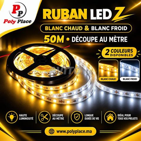 RUBAN LED Z – BLANC CHAUD et BLANC FROID 50M - 2
