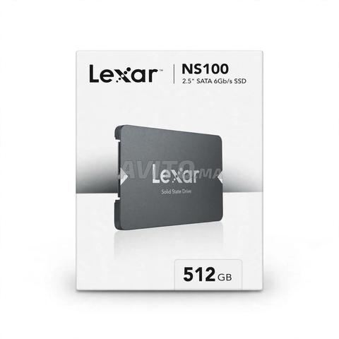 Lexar NS100 SSD 512GB جديد مختوم 2.5 SATA