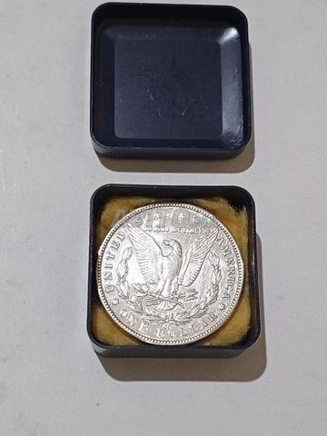 Pièce Morgan originale 1890 CC - 2