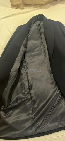 Manteau long Zara bleu marine croisé – taille [M] - 2