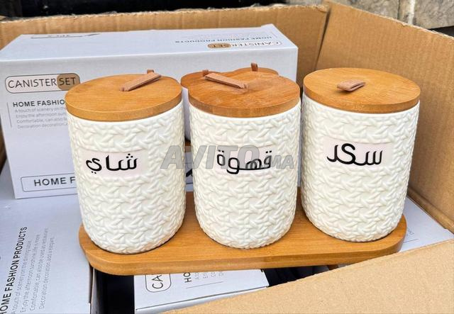 🏠 Set de boîtes de conservation pour cuisine – 3 pièces - 2