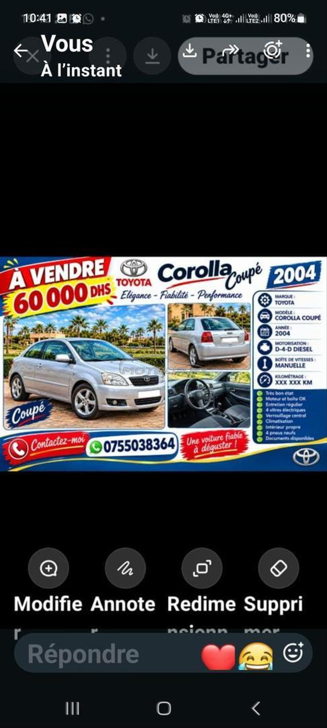 toyota corolla coupé a vendre