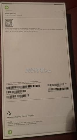 iPhone 18 Pro Max 256 Go neuf esim - 2
