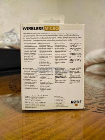 Microphone RØDE Wireless Micro (Lightning) - 2