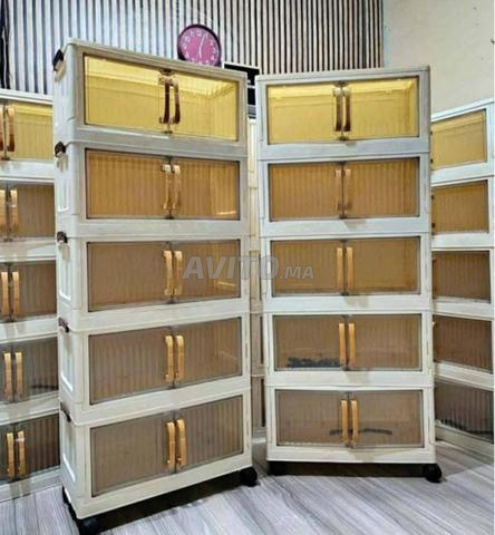 Rangement et organisation en plastique moderne - 2