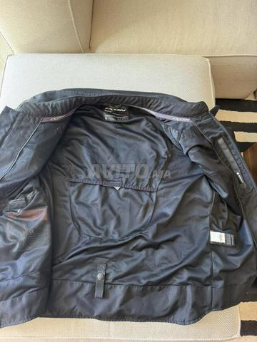 Veste moto textile Ixon Draco noire - 2