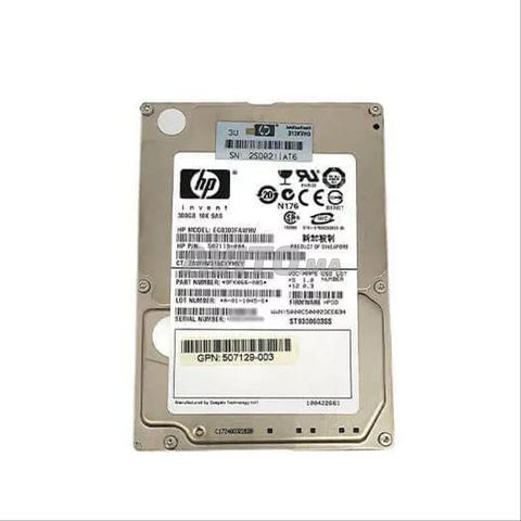 Disque Dur HP 300Go 2.5 SAS 6G 10K Serveur