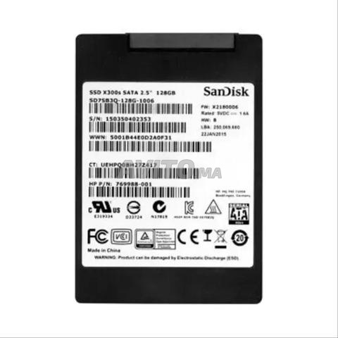 Disque Dur SSD SanDisk X110 128Go 2.5 SATA 6Gb/s