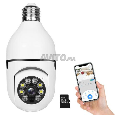 Caméra de surveillance intelligente en forme d'ampoule - 2