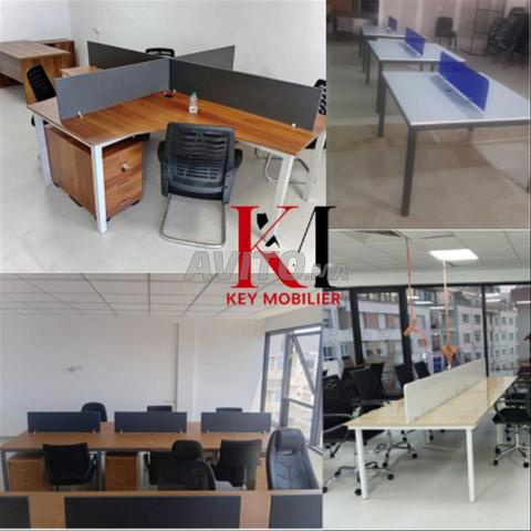Bureau de Travail مكتب متعدد المقاعد hd - 2