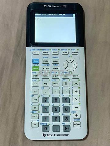 Calculatrice graphique couleur TI-83 Premium CE