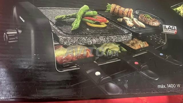 Raclette-Grill - Silvercrest - Viande poisson légumes