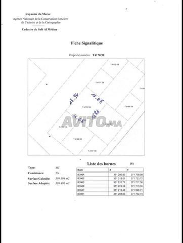 TERRAIN A VENDRE A TEMARA OULAD MTAA - 2