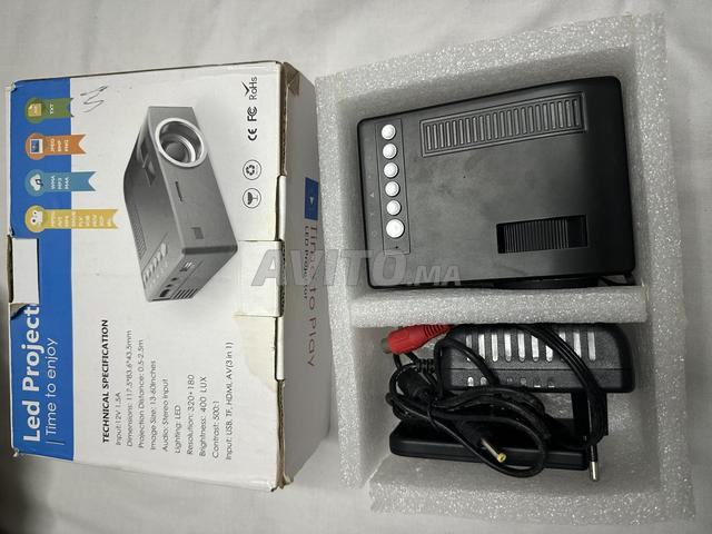 Mini Projecteur LED (Testé & Fonctionnel) - Tanger - 2