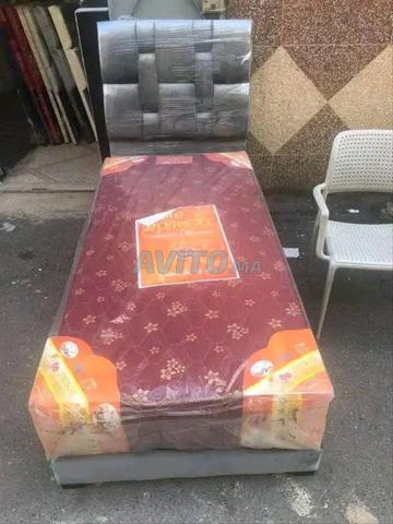 🔥 Chambre à coucher une place avec matelas 🔥 - 2