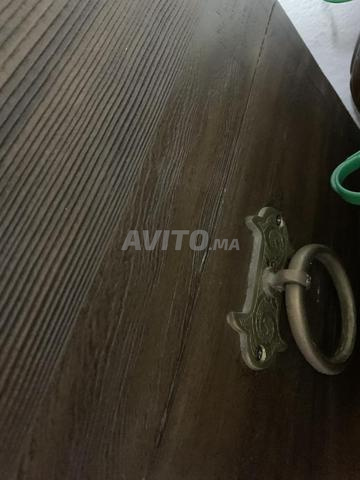 Coffre antique en bois de cèdre 88x42 - 2