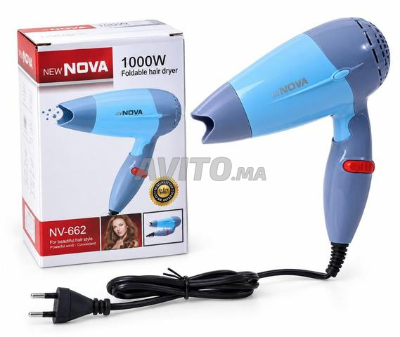 Sèche-cheveux NOVA 1000W – NV-662 Séchoir
