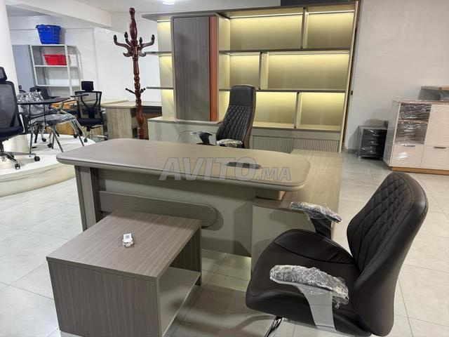 ✨ BUREAU DE DIRECTION AVEC LED DESIGN MODERNE - 2