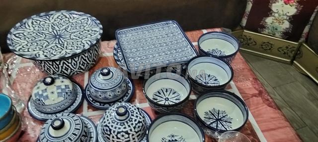 طقم شوربة وأطباق للبيع - 2