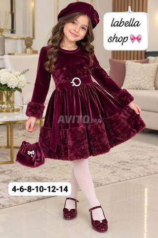 👑 Robe de fille élégante et tendance (Ensemble complet) ✨👗 - 2