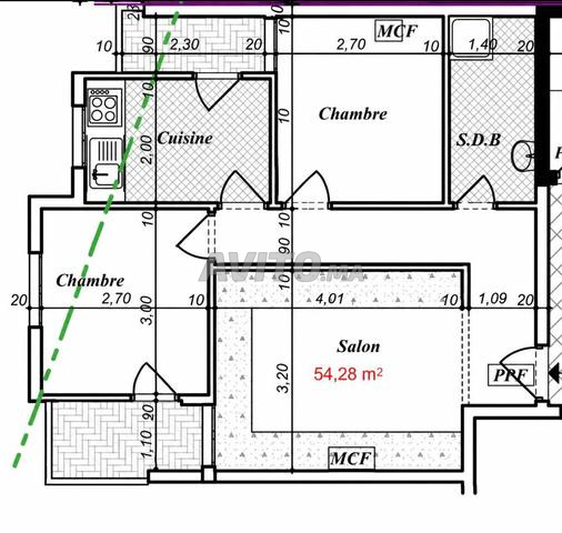 Appartement neuf 2 chambres - 2