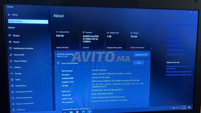 Ordinateur portable Acer - 2