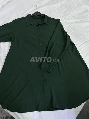 Chemise verte simple - 2