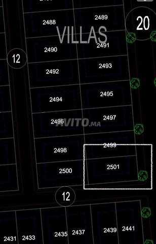 Terrain pour villa 450 m² à la lotissement El Haddada - Kénitra - 2