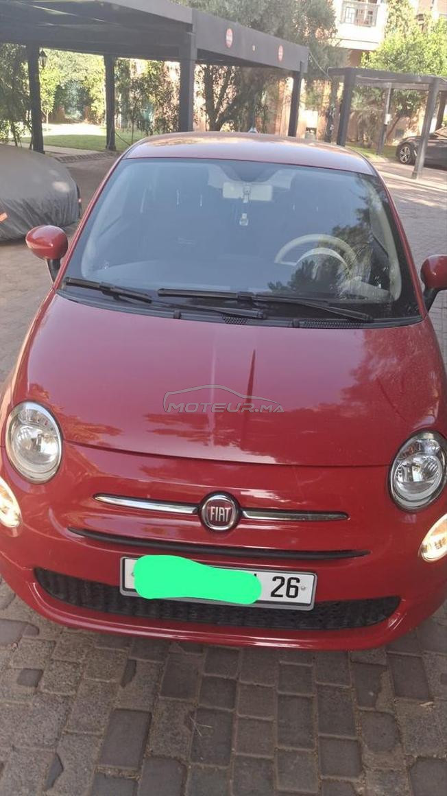 Fiat 500 Essence Automatique Rouge modèle 2023