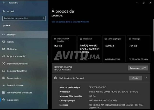 HP Z420 للبيع، كامل وقطع غيار. - 2