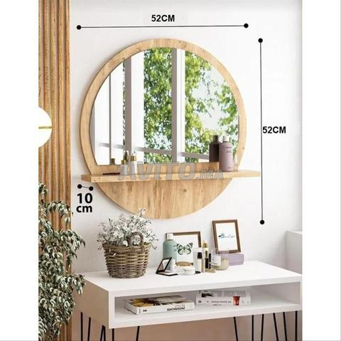 Miroirs ronds avec plateau - 2