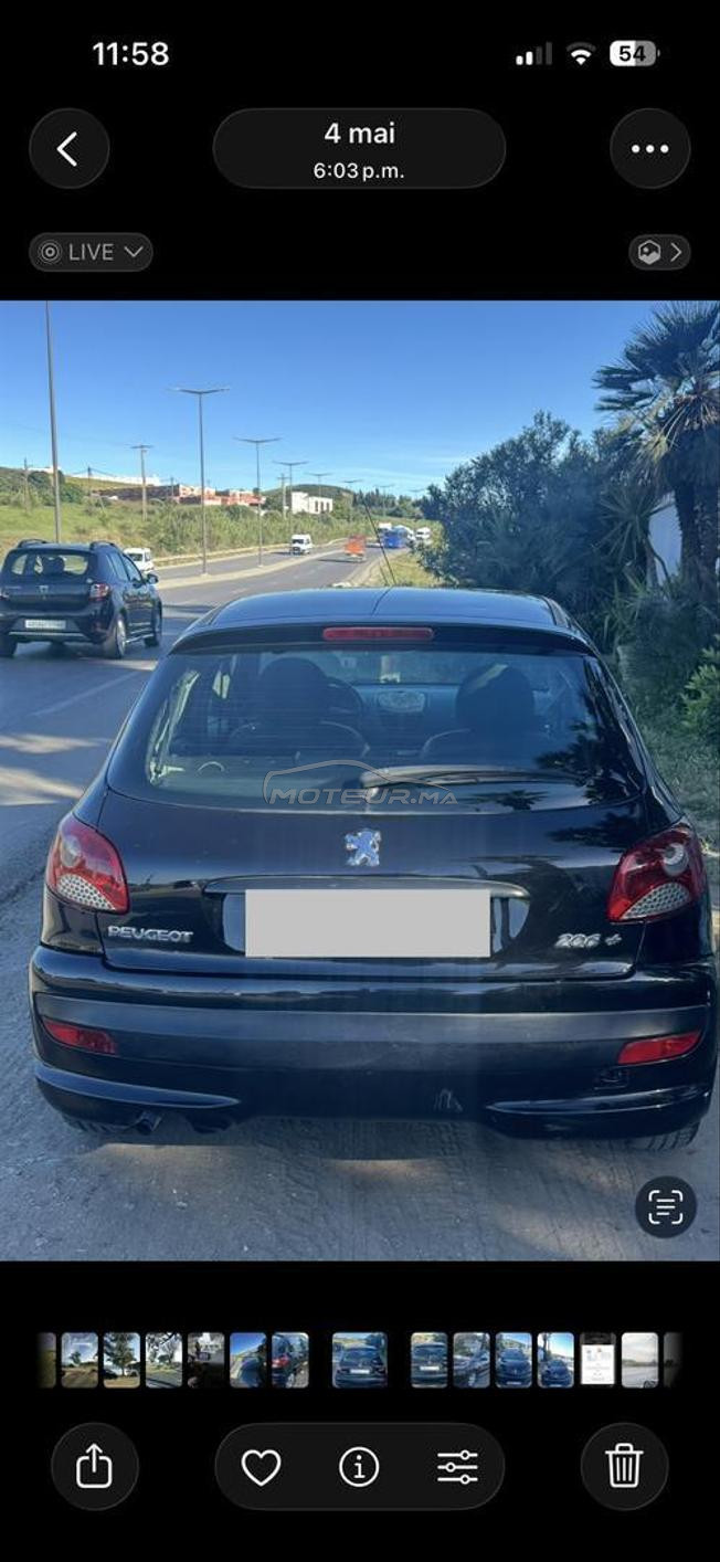 Peugeot 206 Essence Manuelle 2012 à Tanger