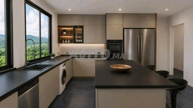 Cuisine moderne de luxe - Conception 3D gratuite - Casa - 2