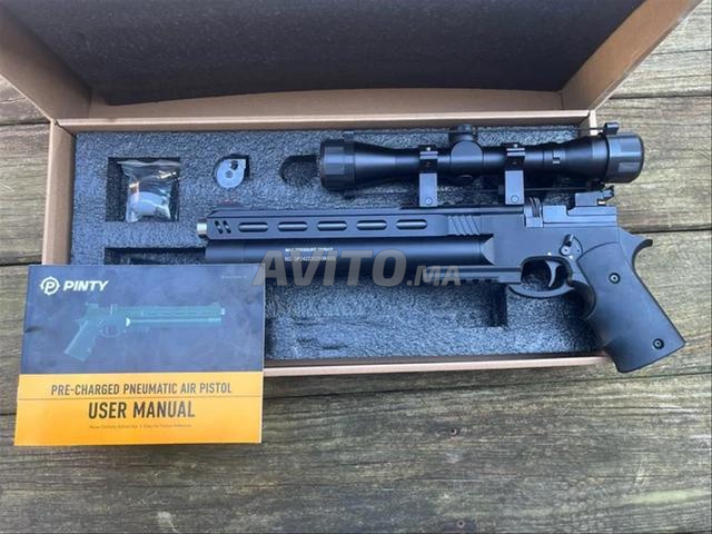 Pinty PCP Buster .22 Cal 600 FPS avec lunette - 2