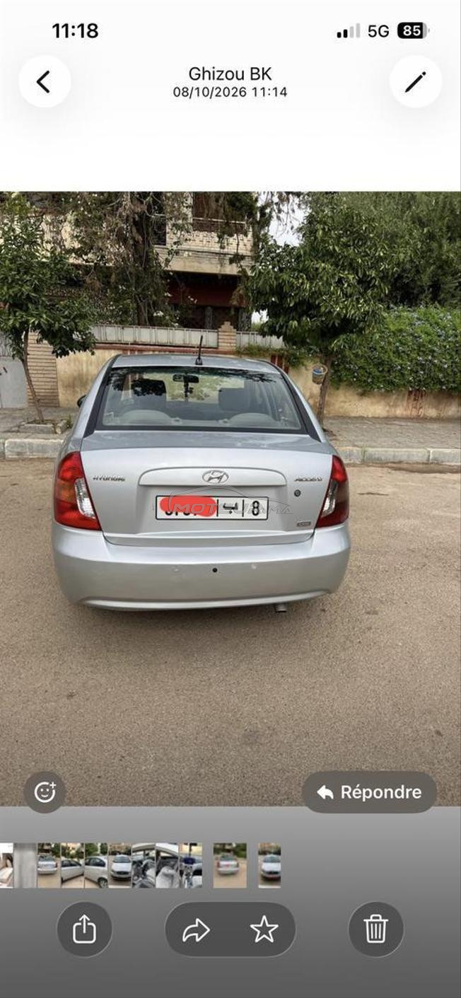 Hyundai Accent Diesel Manuelle 2007 à Fès