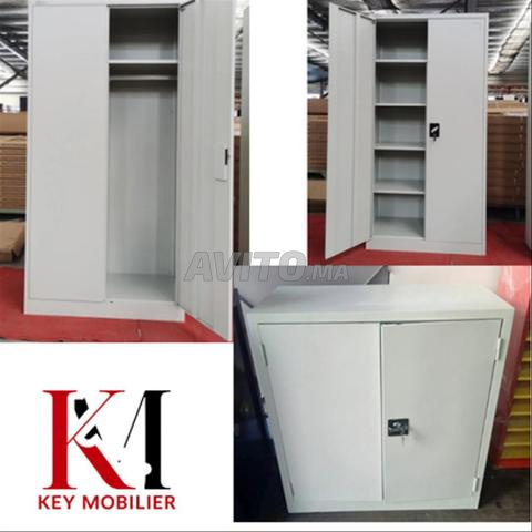 🔐 ARMOIRE MÉTALLIQUE DE RANGEMENT - 2