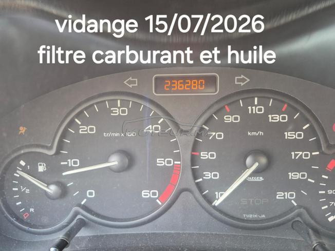 peujeout 206 modèle 2007 Diesel