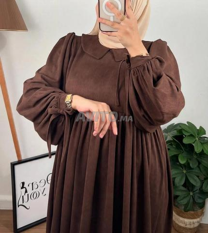 Robe d'hiver en velours côtelé 2026 - M à XXL - 2