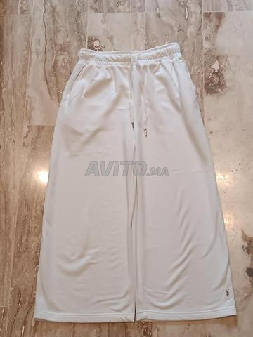Superbe Pantacourt Blanc Stradivarius – Taille S - 2