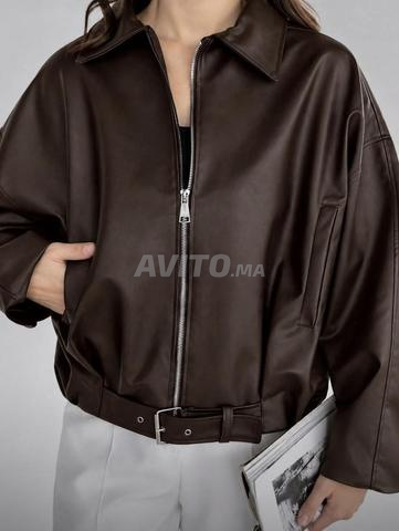 Veste en cuir livraison gratuite - 2