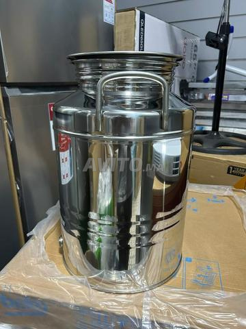 Baril d'huile 25 litres, tout inox
Prix 1200dh - 2