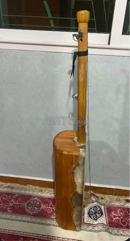 Guembri Gnawa artisanal traditionnel Et Qraqeb - 2
