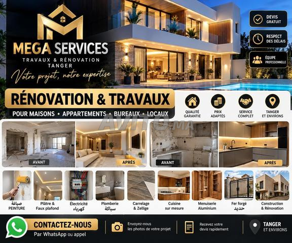🔨 MEGA SERVICES – TRAVAUX & RÉNOVATION À TANGER 🏠 - 2