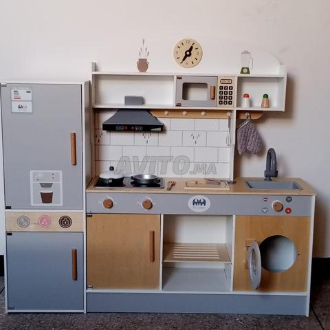 CUISINE EN BOIS POUR LES ENFANTS - 2