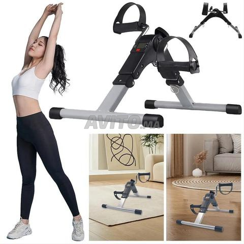 Appareil d'exercice pliable pour bras et jambes. - 2