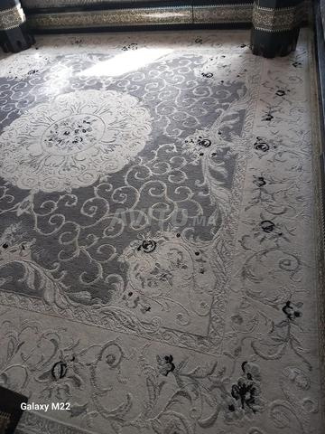 Coussins veloutés à vendre et tapis - 2